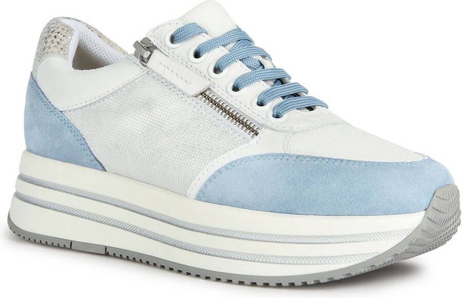 Geox Casual Sneakers voor Mannen en Vrouwen Blue Dames