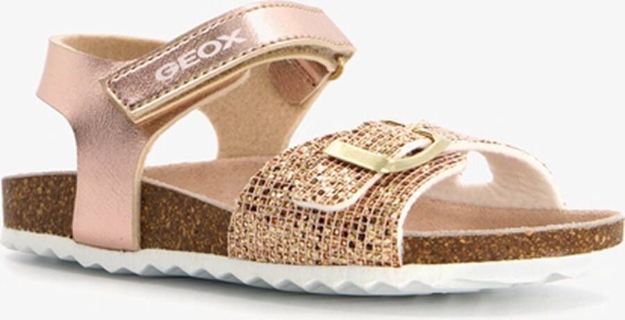 GEOX meisjes bio sandalen met glitters Goud