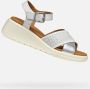 GEOX MELICONIA DAMES Sandalen WIT - Thumbnail 1