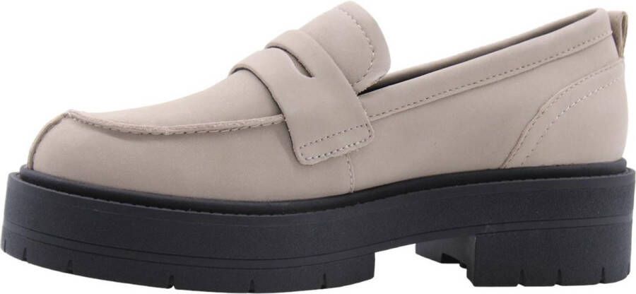 Geox Ade de ultra-dempende loafer met modern design Beige