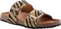 Geox Comfortabele zomerslippers voor vrouwen Beige Dames - Thumbnail 4