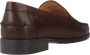 Geox Zwarte Leren Heren Loafers Brown Heren - Thumbnail 1