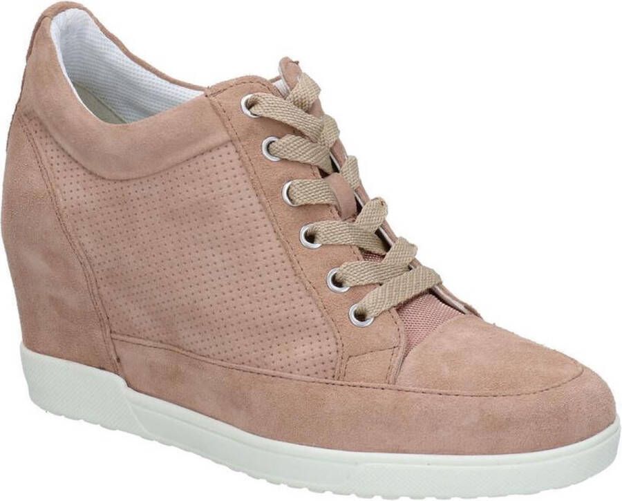 GEOX Roze Veterschoenen Dames