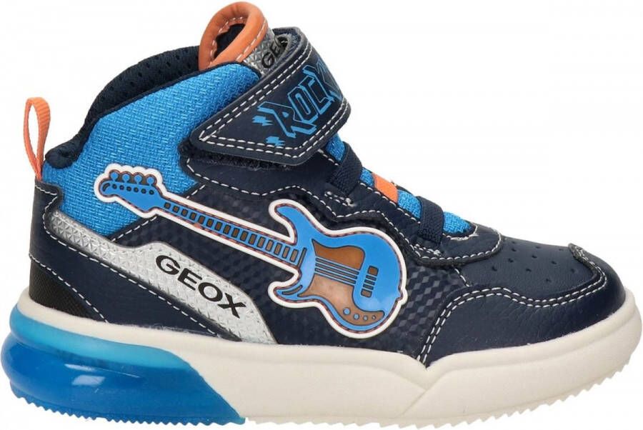 storting Actuator balans GEOX Skechers Gray Boy jongens sneaker Blauw - Schoenen.nl