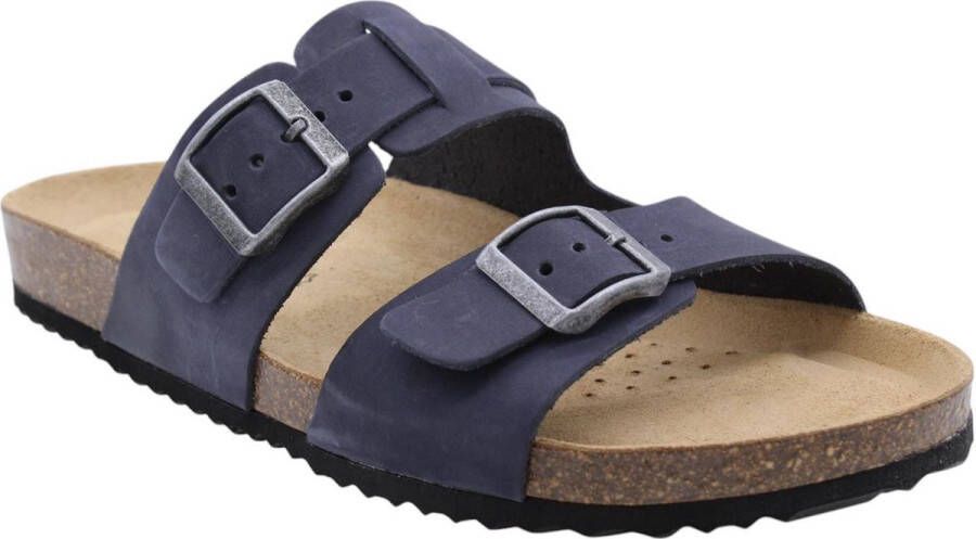 Geox Comfortabele Instap Sandalen voor Vrouwen Blue Heren