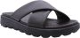 Geox Comfortabele Heren Slipper voor de Zomer Black Heren - Thumbnail 1