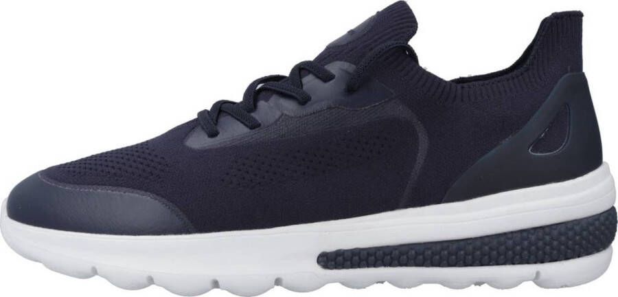 Geox Stijlvolle Casual Sneakers voor Mannen Blue Heren