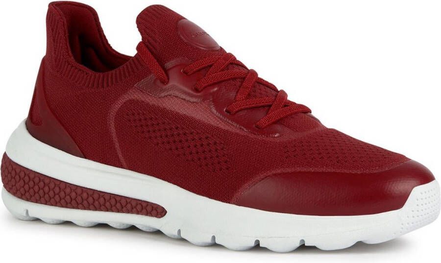 Geox Stijlvolle Casual Sneakers voor Vrouwen Red Dames