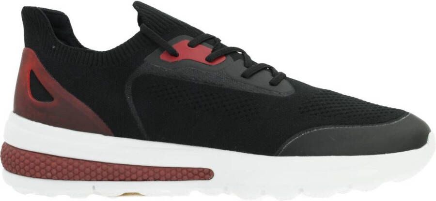 GEOX Spherica Actif A Schoenen Black Red Heren