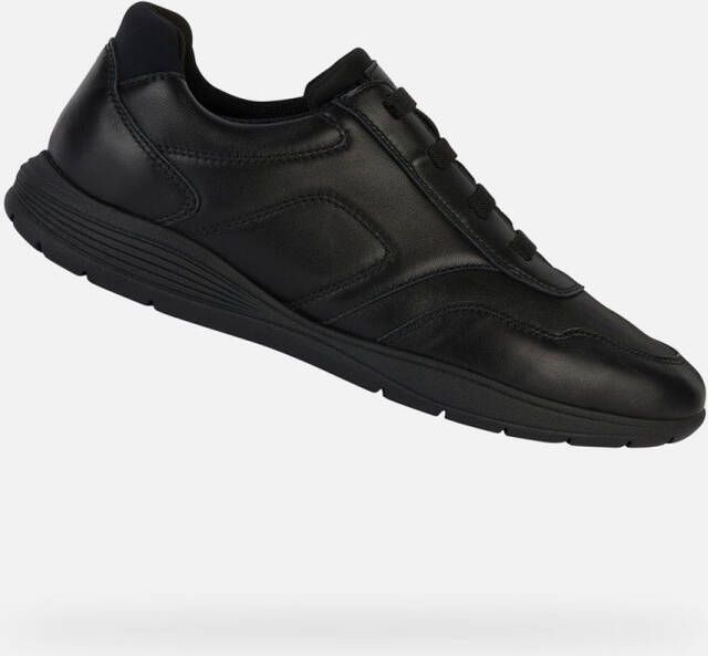 Geox Zwarte Sneakers voor Mannen Black Heren