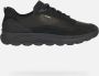 Geox Stijlvolle Spherica Sneakers voor Mannen Black Heren - Thumbnail 1