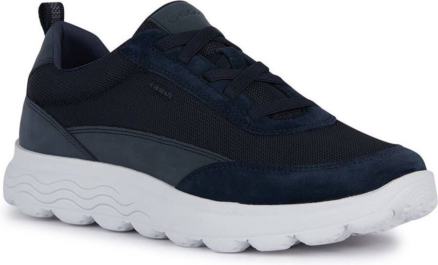 Geox Blauwe Sneakers voor Mannen Blue Heren