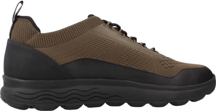 Geox Moderne Stijlvolle Sneakers voor Mannen Green Heren