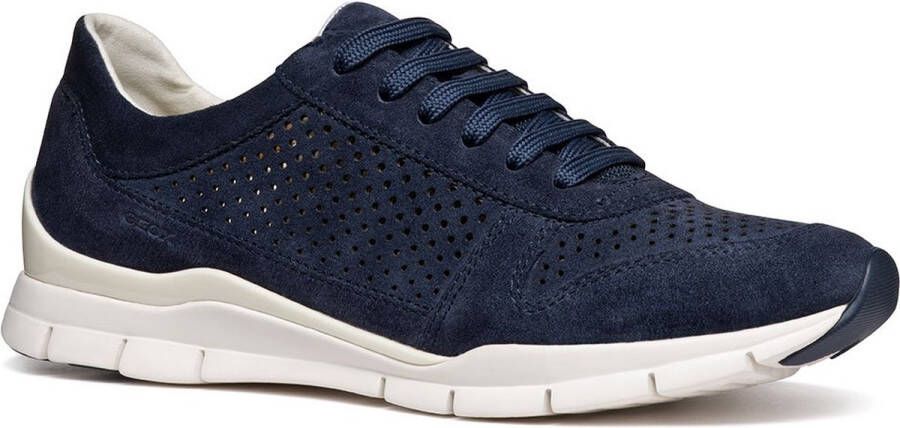 Geox Modieuze Sneakers voor Vrouwen Blue Dames