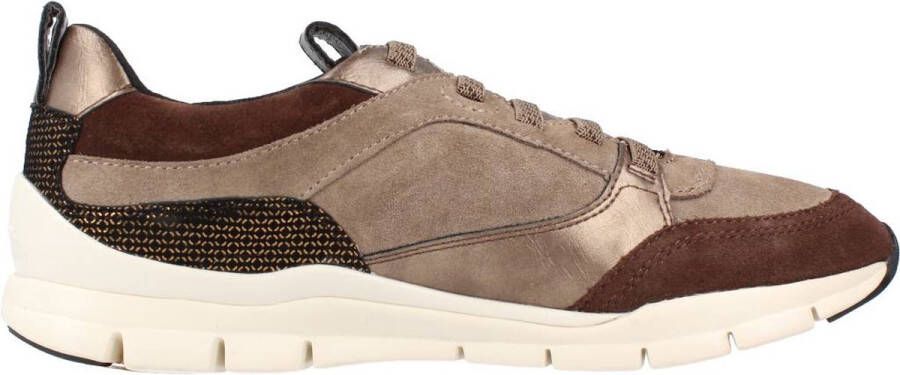 Geox Stijlvolle Casual Sneakers voor Vrouwen Brown Dames