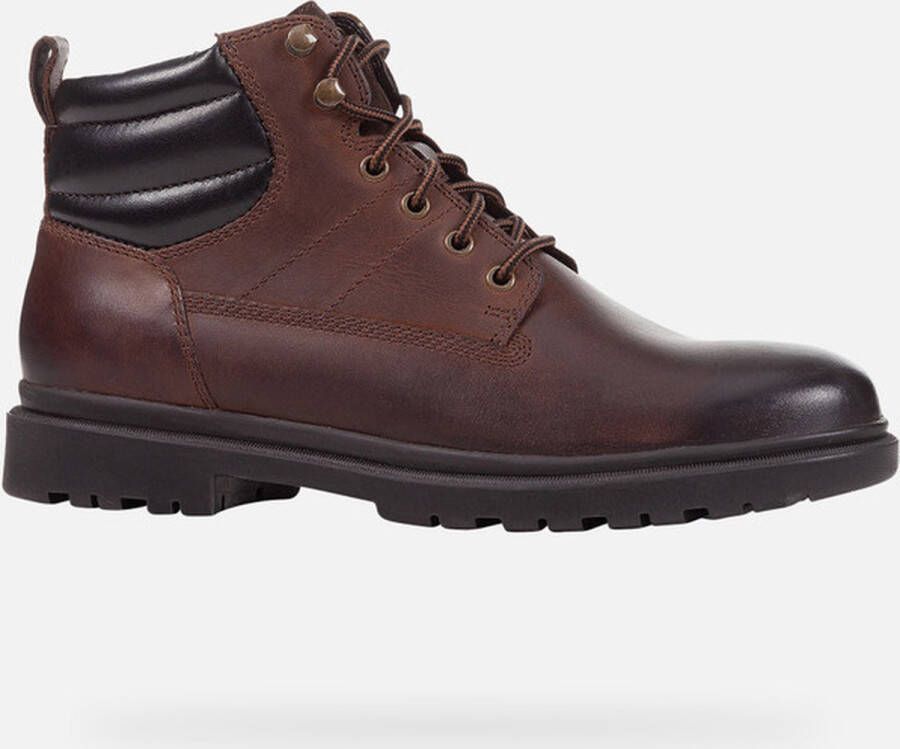 Geox Stijlvolle Veterschoenen Andalo Brown - Foto 1