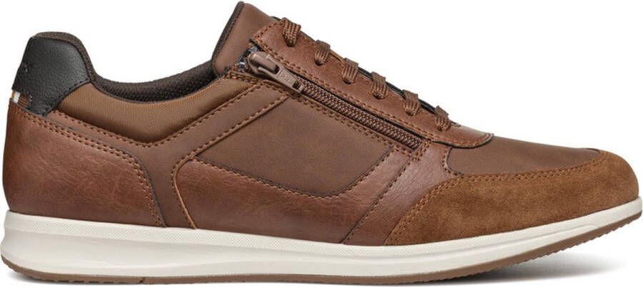 GEOX U AVERY Heren Veterschoenen BROWNCOTTO