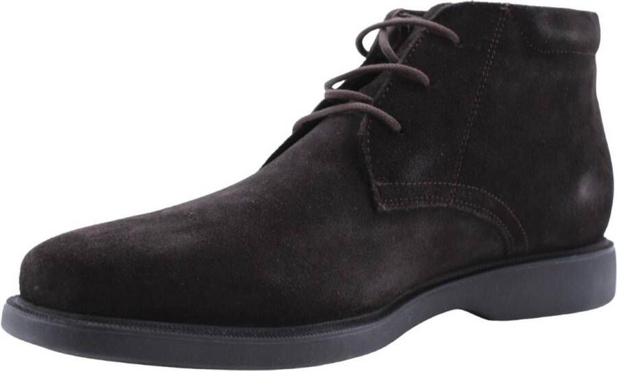 GEOX U54N1D Business half-hoogNette herenschoenen Bruin