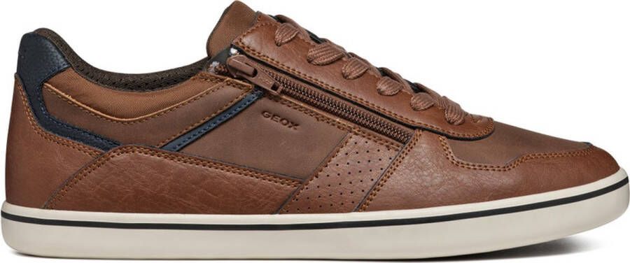 GEOX U ELVER Heren Veterschoenen COGNAC