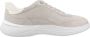 Geox Stijlvolle Fluctis Herensneakers Beige Heren - Thumbnail 1