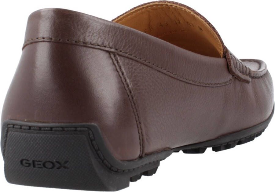 Geox Stijlvolle Comfortabele Loafers voor Mannen Brown Heren