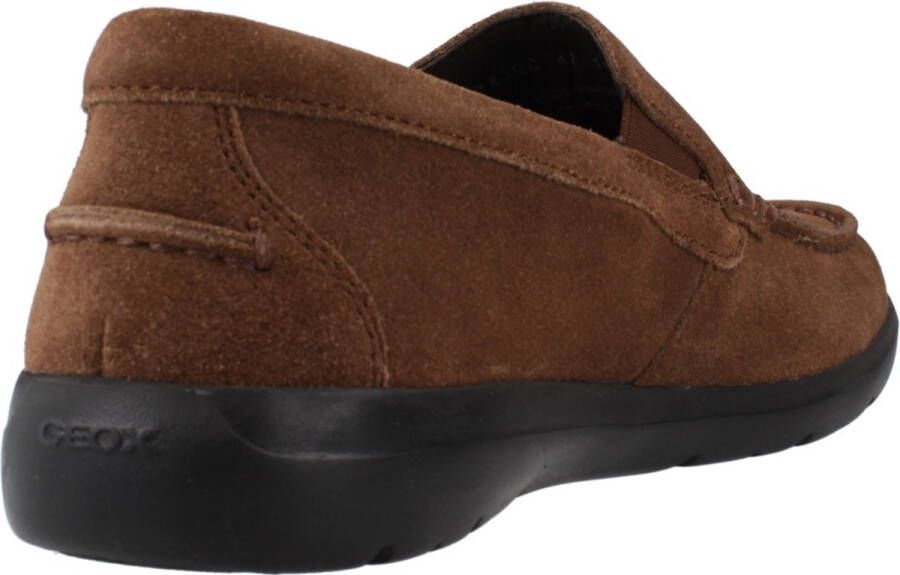 Geox Stijlvolle Loafers voor Heren Brown Heren