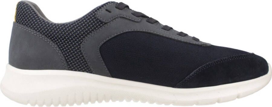 Geox Blauwe Monreale Sneakers voor Mannen Blue Heren