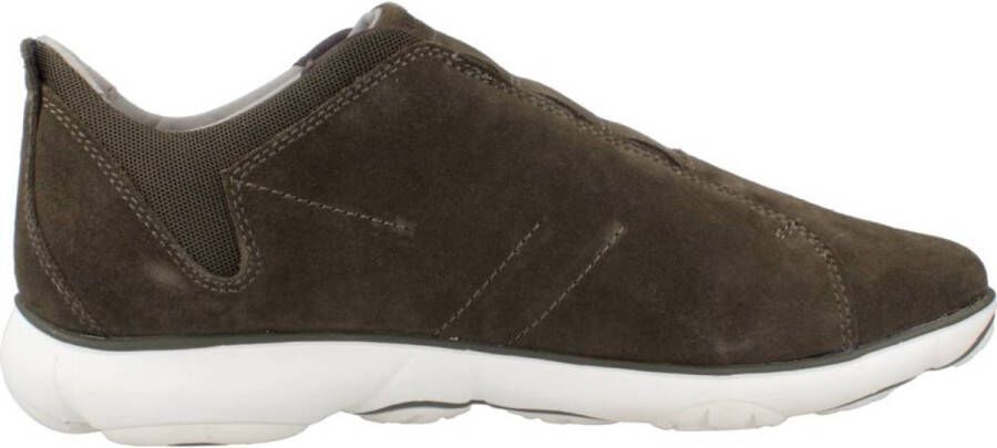 Geox Moderne Nebula Sneakers voor Mannen Green Heren