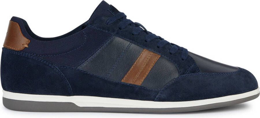 GEOX U RENAN A Sneakers NAVY LT BROWN