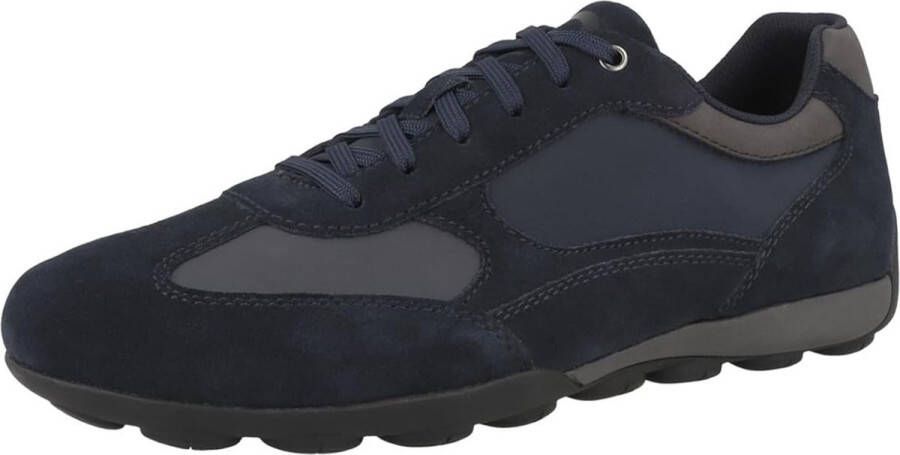 GEOX U Snake 2.0 C Leren herentrainers U45GX Koffie