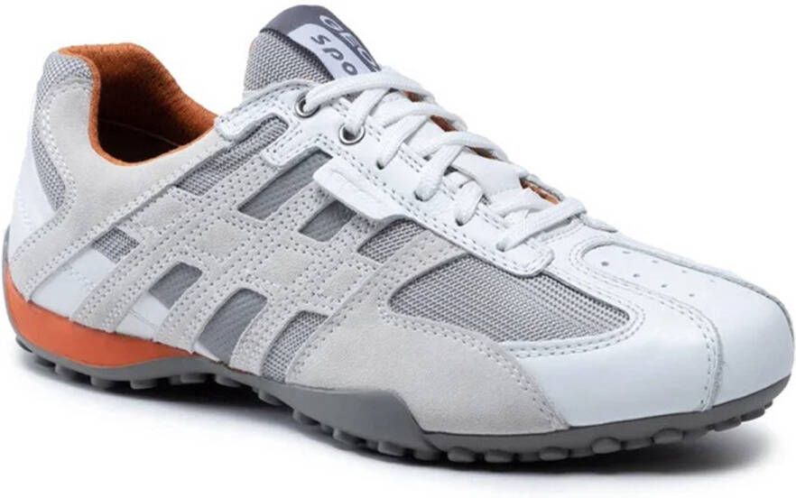 GEOX U Snake K herenschoenen U4207K 08514 Optic White