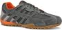 Geox Sneakers U SNAKE ORIGINAL veterschoen vrijetijdsschoen trekking sneaker met leren binnenzool - Thumbnail 1