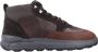 Geox Stijlvolle Comfort Sneakers Brown Heren - Thumbnail 1