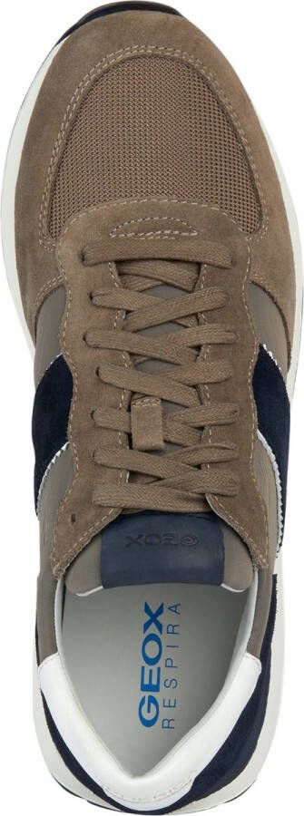 GEOX U SPHERICA VSERIES mannen Sneakers taupe navy