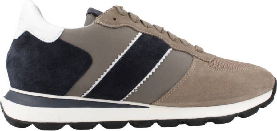 GEOX U SPHERICA VSERIES mannen Sneakers taupe navy