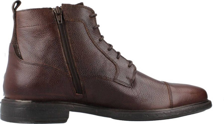 Geox Stijlvolle Lace-up Laarzen Brown Heren