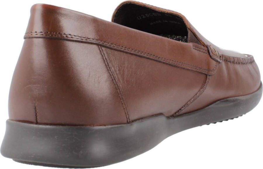 Geox Comfortabele Stijlvolle Loafers Brown Heren