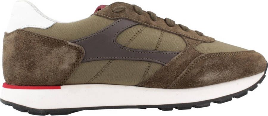 Geox Stijlvolle Heren Casual Sneakers Green Heren