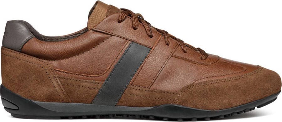 GEOX U WELLS Heren Veterschoenen BROWNCOTTO