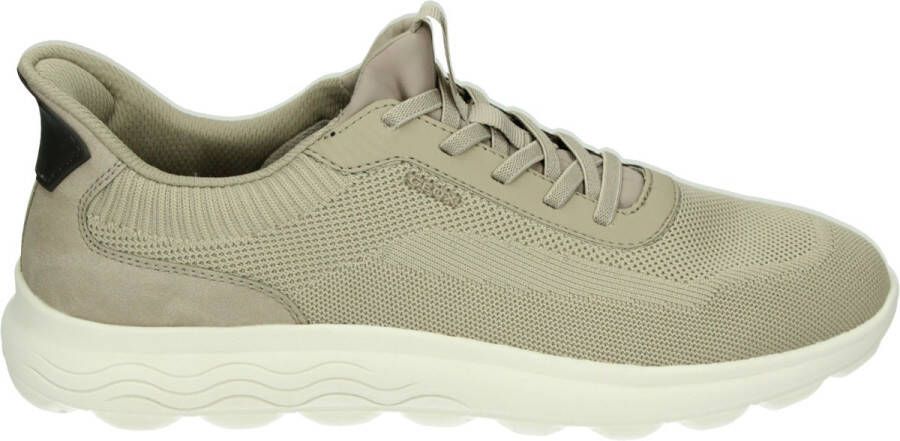 GEOX U55MPA Lage sneakersHeren sneakersVrije tijdsschoenen Wit beige