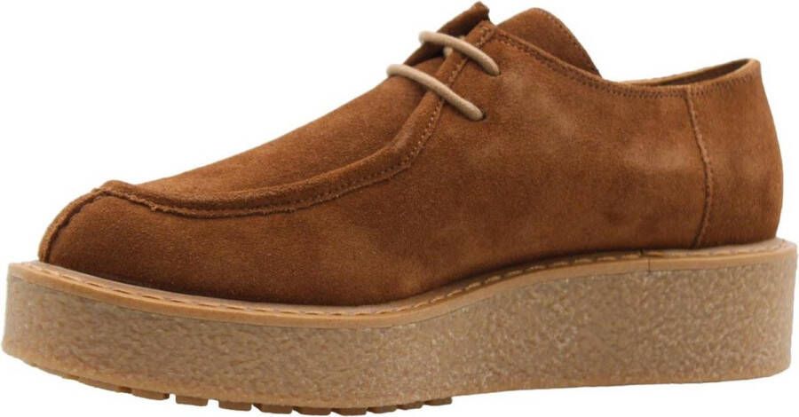 Geox Stijlvolle Veterschoenen voor Vrouwen Brown Dames