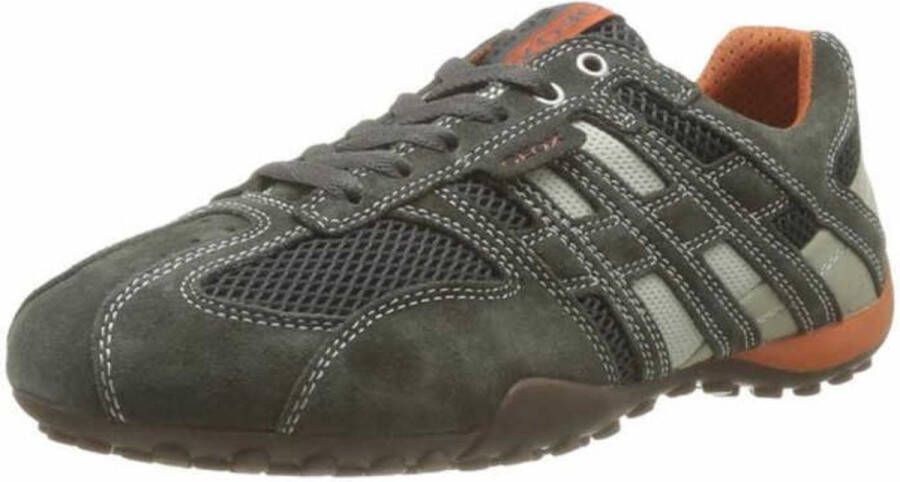 GEOX U 4207 K Heren Grijs;Grijze 1300 -Dark Grey Off White