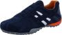 GEOX suede lederen instapper SNAKE navy - Thumbnail 1