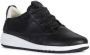 GEOX Womens Ladies D Aerantis A Lace Up Leather Trainer (Black) - Thumbnail 1