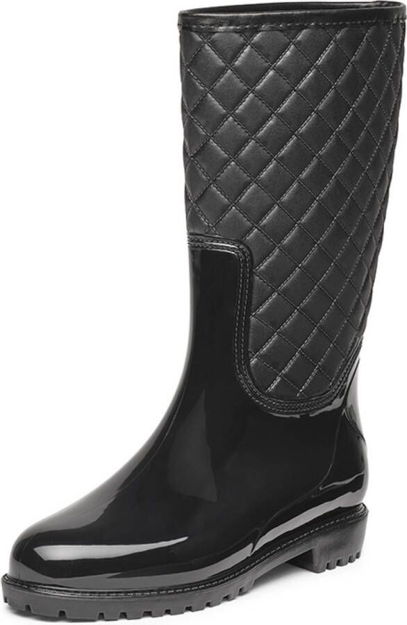 Gevavi Boots Mary PVC Zwart Laarzen Dames