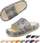 Geweo Slippers EVA Badslippers Unisex Verdikte Lichtgewicht Super Zacht aan je Voeten Anti-Slip en Stevig Voetbed Anti-lawaai Python-kleur - Thumbnail 1