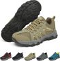 Geweo Wandelschoenen Unisex Outdoorschoenen Outdoor Antislip Waterdicht en Ade d Extra Comfort Kerstmis Kerstfeest Christmas Gift Groente - Thumbnail 1