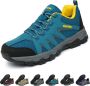 Geweo Wandelschoenen Unisex Outdoorschoenen Outdoor Antislip Waterdicht en Ade d Extra Comfort Kerstmis Kerstfeest Christmas Gift Blauw - Thumbnail 2