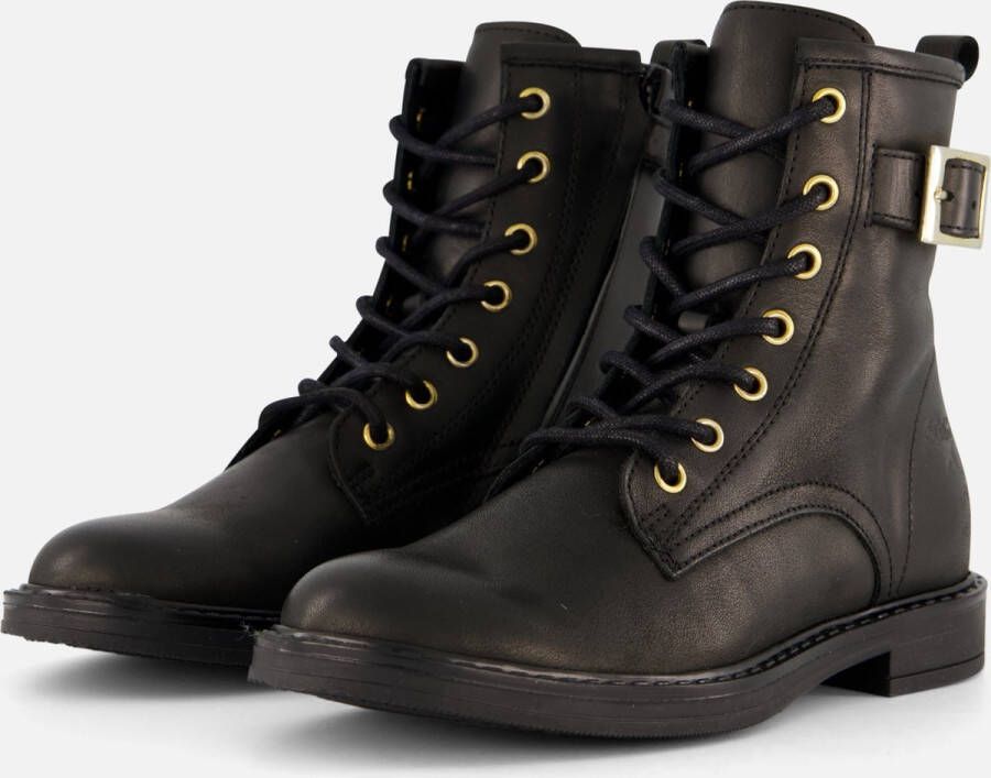 Giga Veterboots zwart Leer