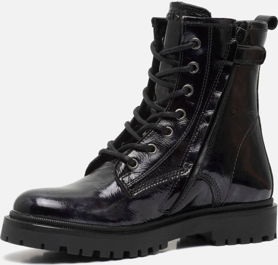 Giga Veterboots zwart Leer Dames